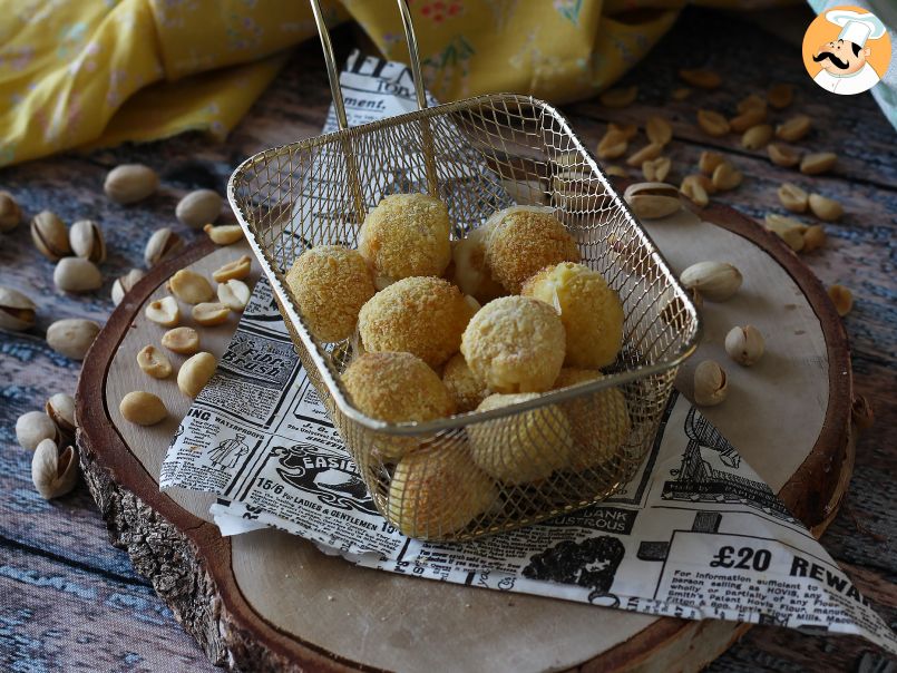 Bolinhas de mussarela (mozzarella) na Air Fryer - foto 5