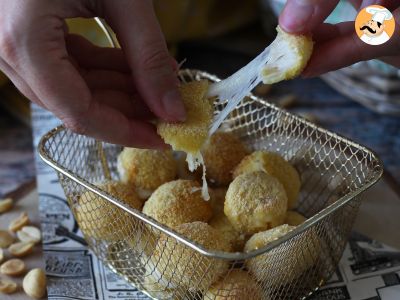 Bolinhas de mussarela (mozzarella) na Air Fryer - foto 2