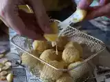 Bolinhas de mussarela (mozzarella) na Air Fryer, foto 1