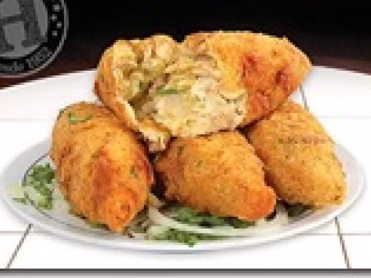 Bolinho de bacalhau - Hocca Bar