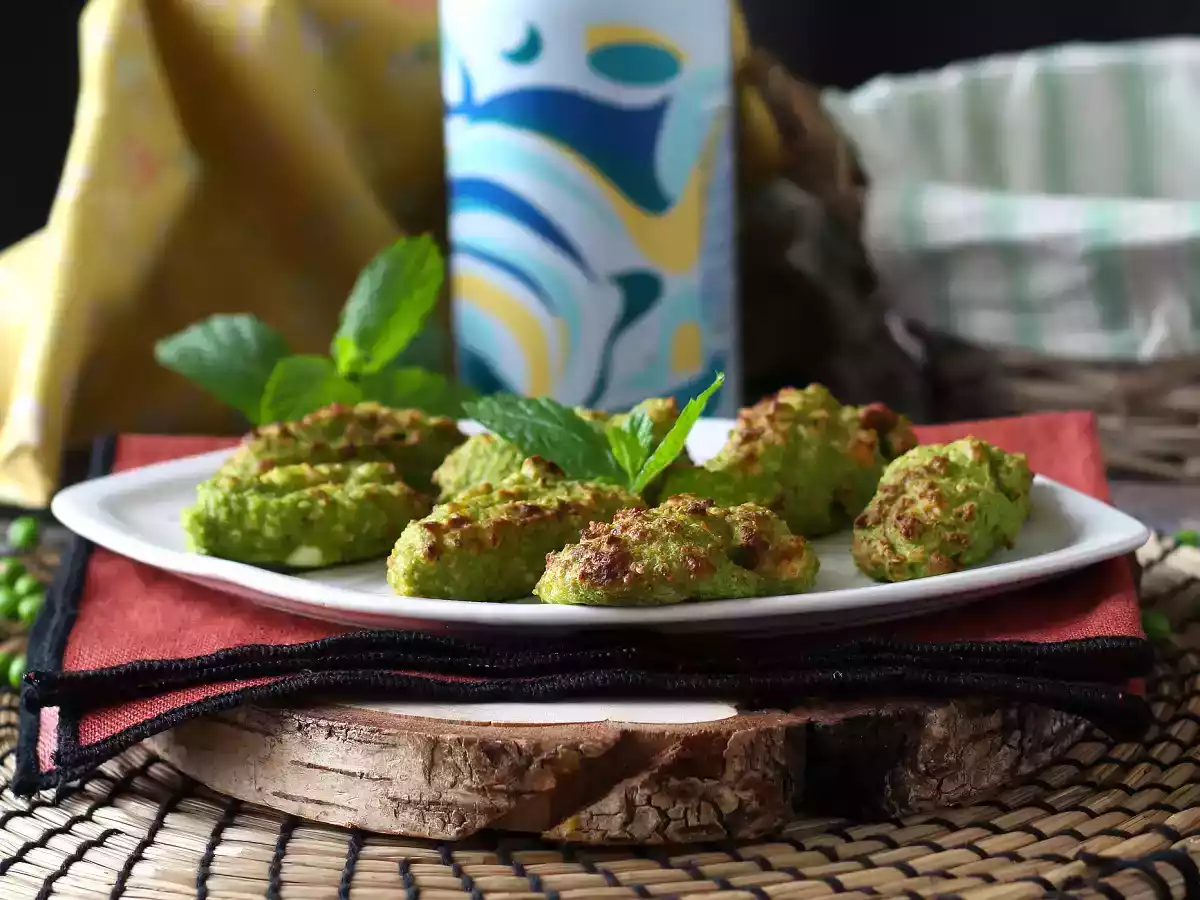 Bolinho de ervilha e queijo feta na Air Fryer: saboroso, saudável e super simples a preparar - foto 4
