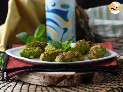 Bolinho de ervilha e queijo feta na Air Fryer: saboroso, saudável e super simples a preparar - foto 4