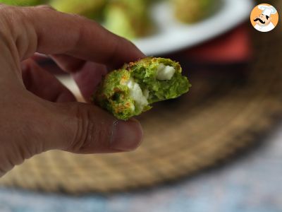 Bolinho de ervilha e queijo feta na Air Fryer: saboroso, saudável e super simples a preparar - foto 6