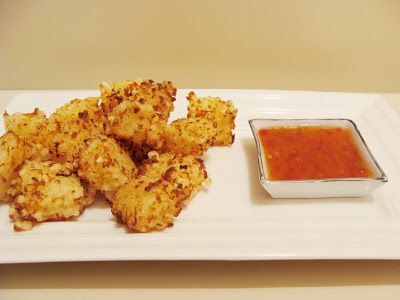 CROQUETE DE QUEIJO COM TAPIOCA