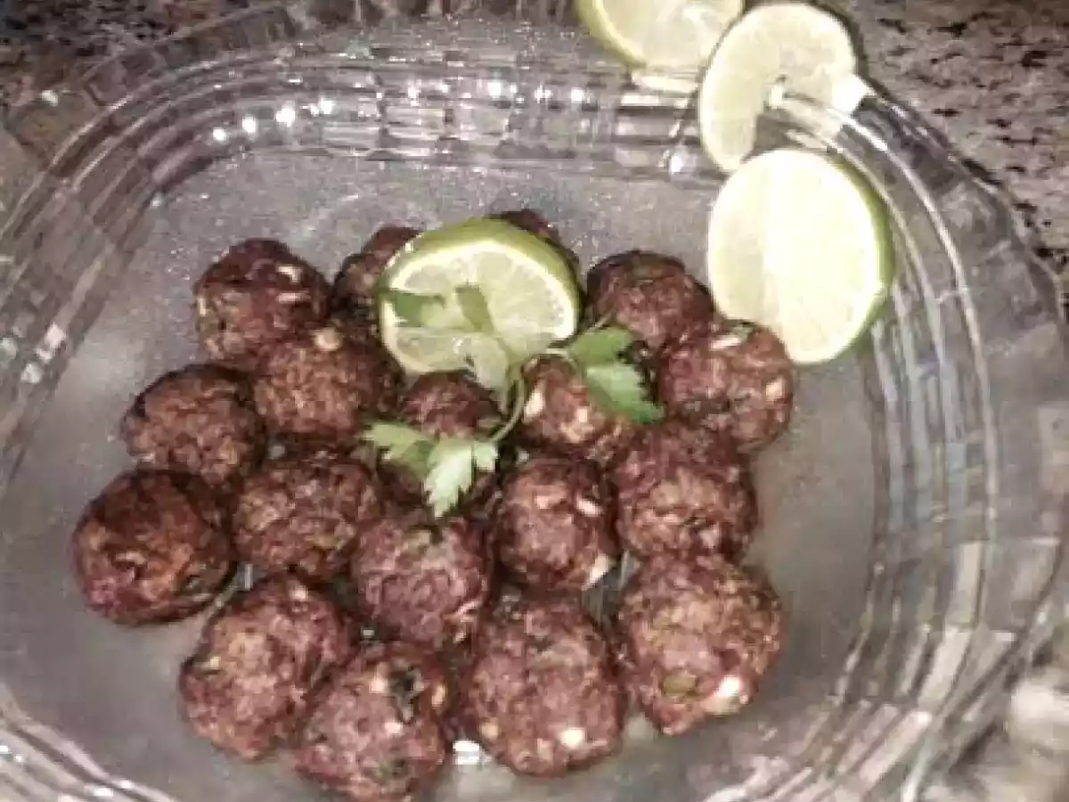 Bolinhos de carne moída sem glúten e sem lactose