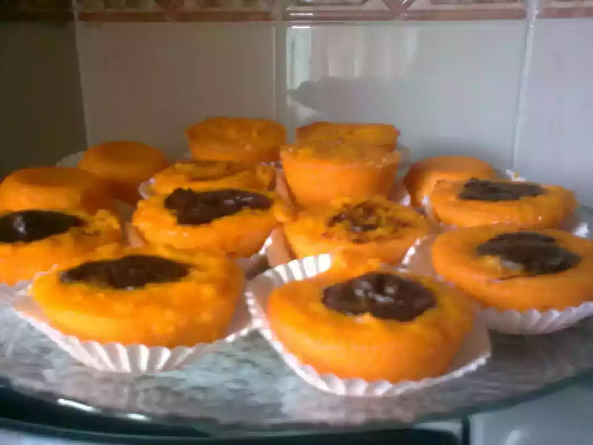 Bolinhos de Cenoura com Côco / Receita também para o concurso da Luísa Alexandra