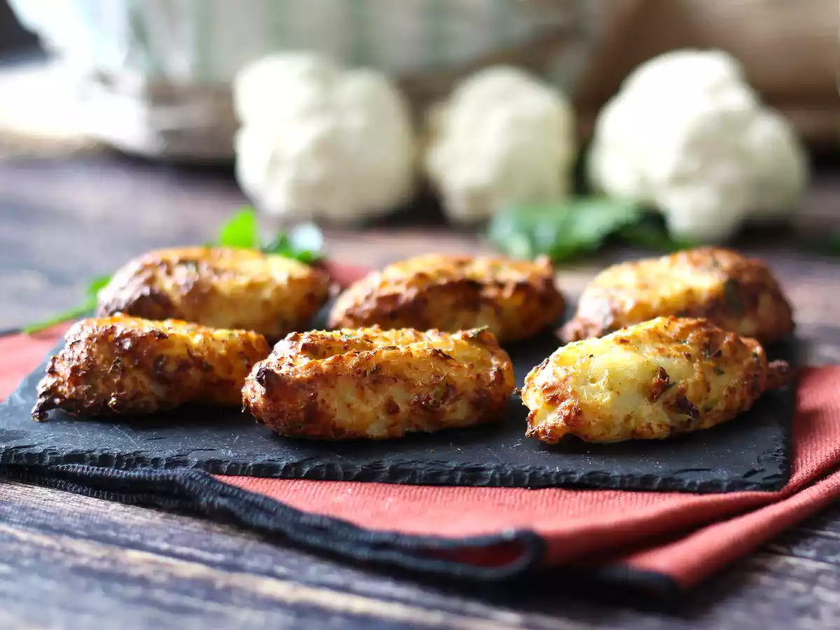 Bolinhos de couve-flor na Air Fryer: a receita econômica e vegetariana