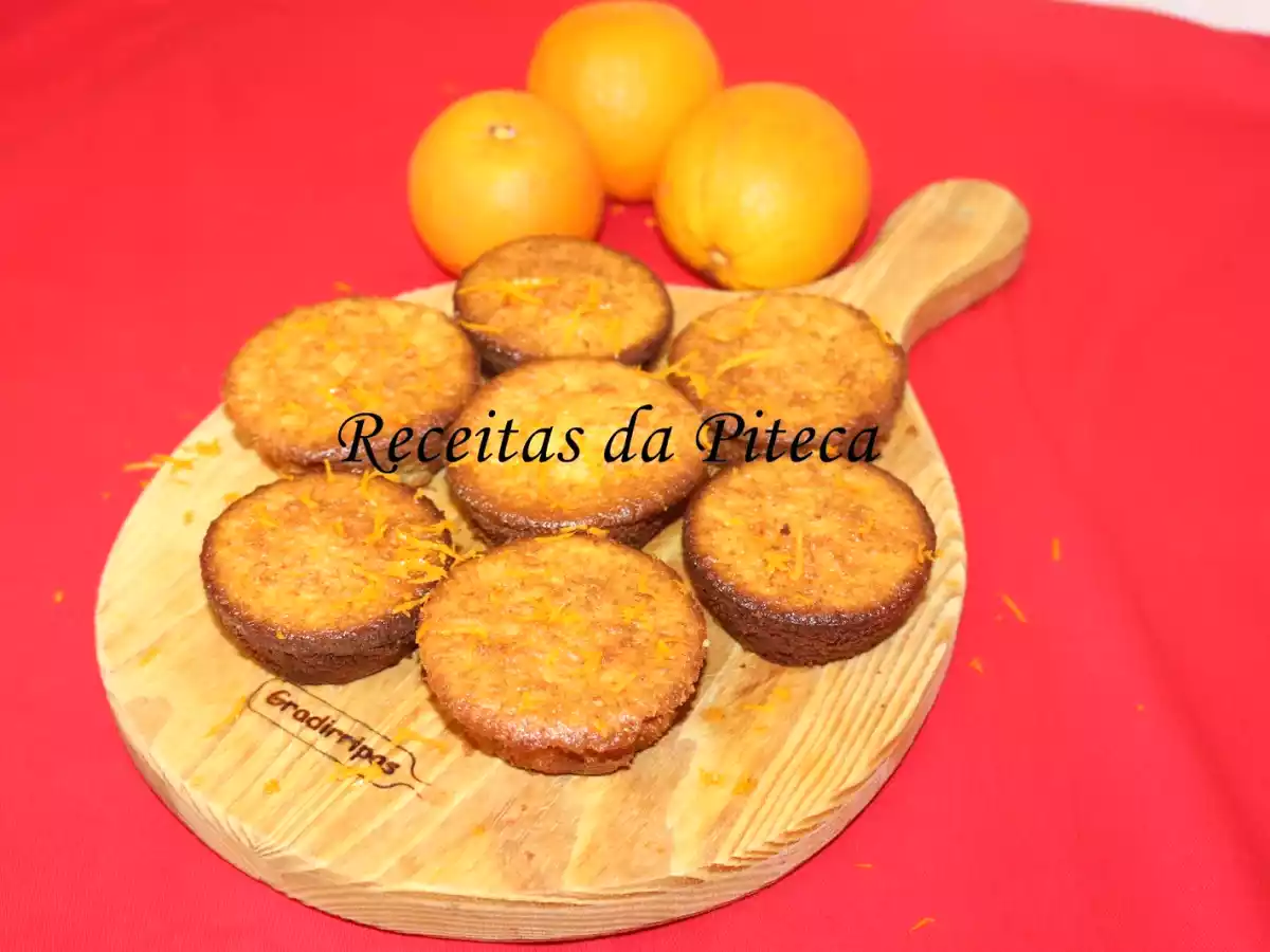 Bolinhos de laranja da Andreia