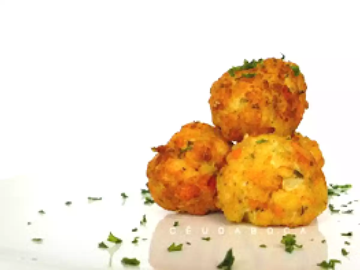 Bolinhos de tofu e cenoura