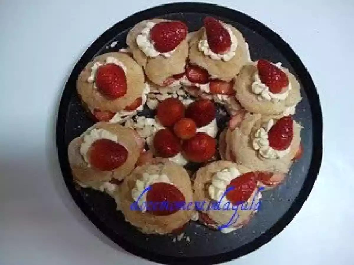 Bolo Americano de Morangos (Shortcake)