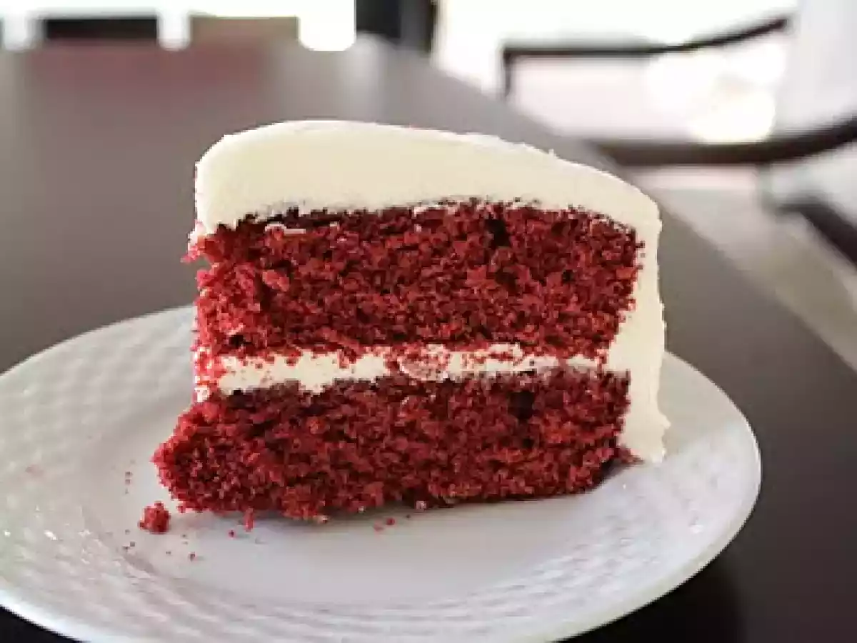 Bolo Aveludado Vermelho (Red Velvet Cake)
