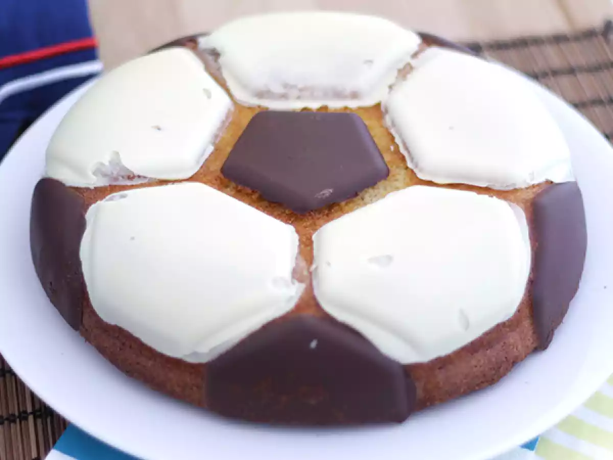 Bolo Bola de Futebol