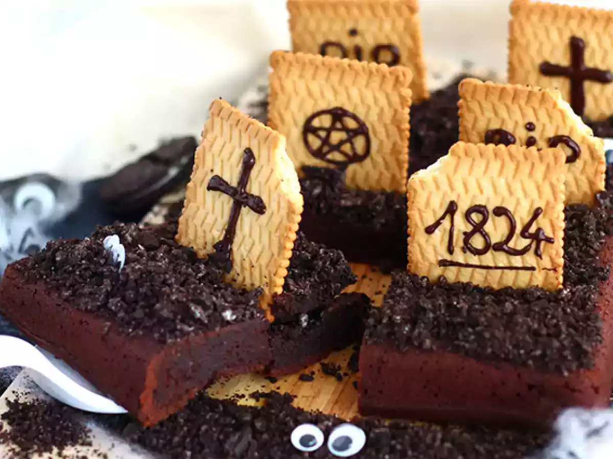 Bolo Cemitério para Halloween - foto 4