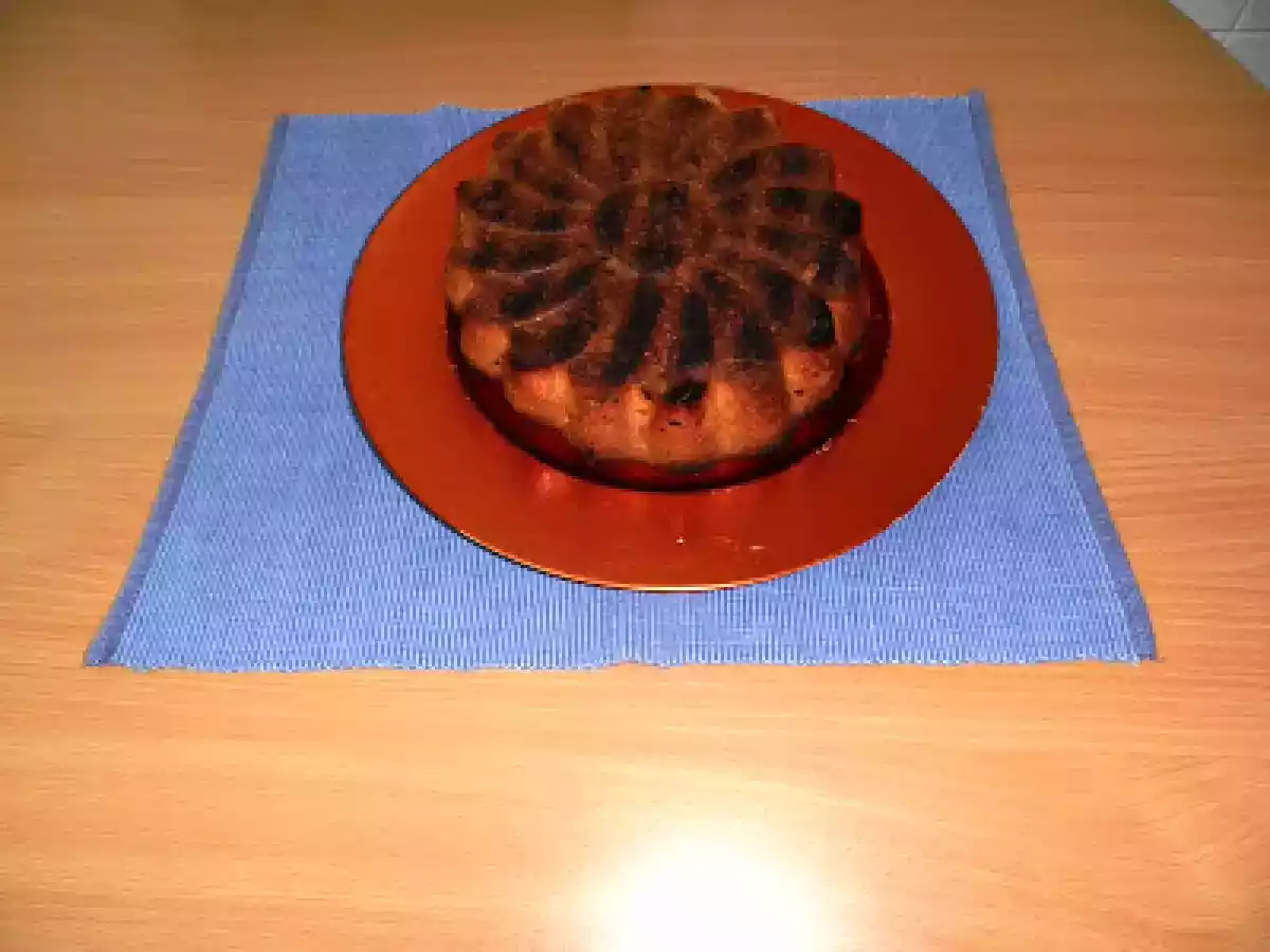 BOLO COM PEPITAS DE CHOCOLATE