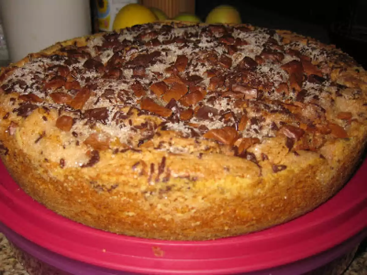 BOLO COM PEPITAS DE CHOCOLATE - foto 2