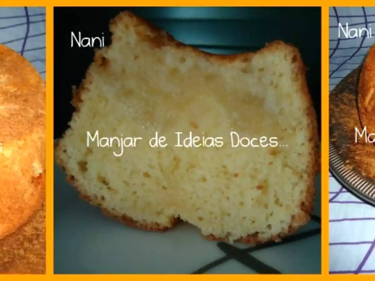 Bolo com Puré de Maçã