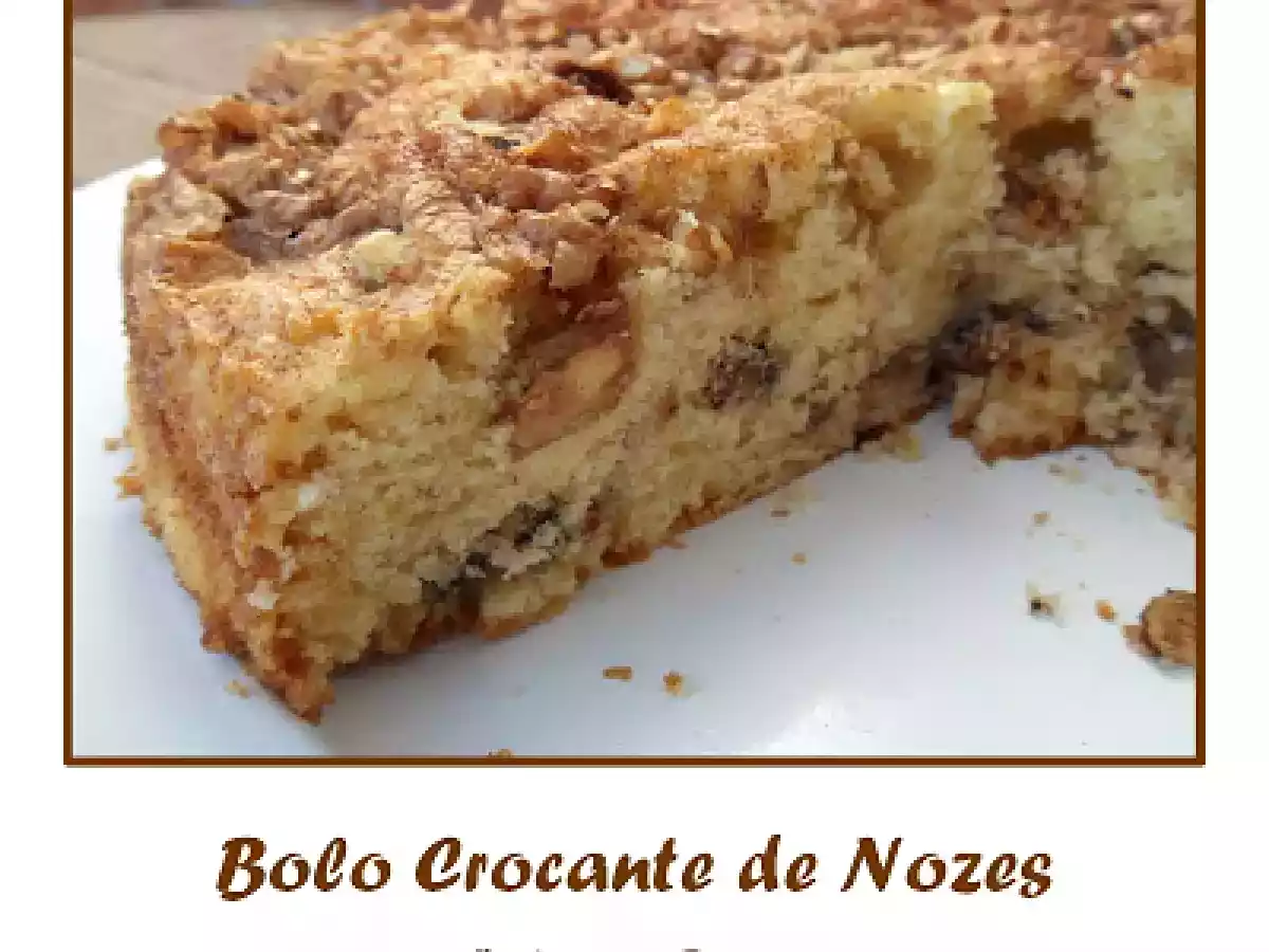 Bolo Crocante de Nozes - foto 2