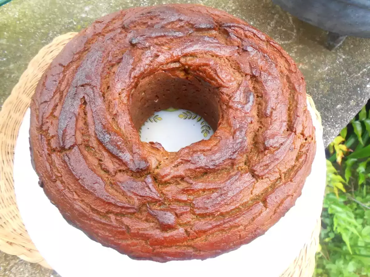 Bolo de abacate (saudável)