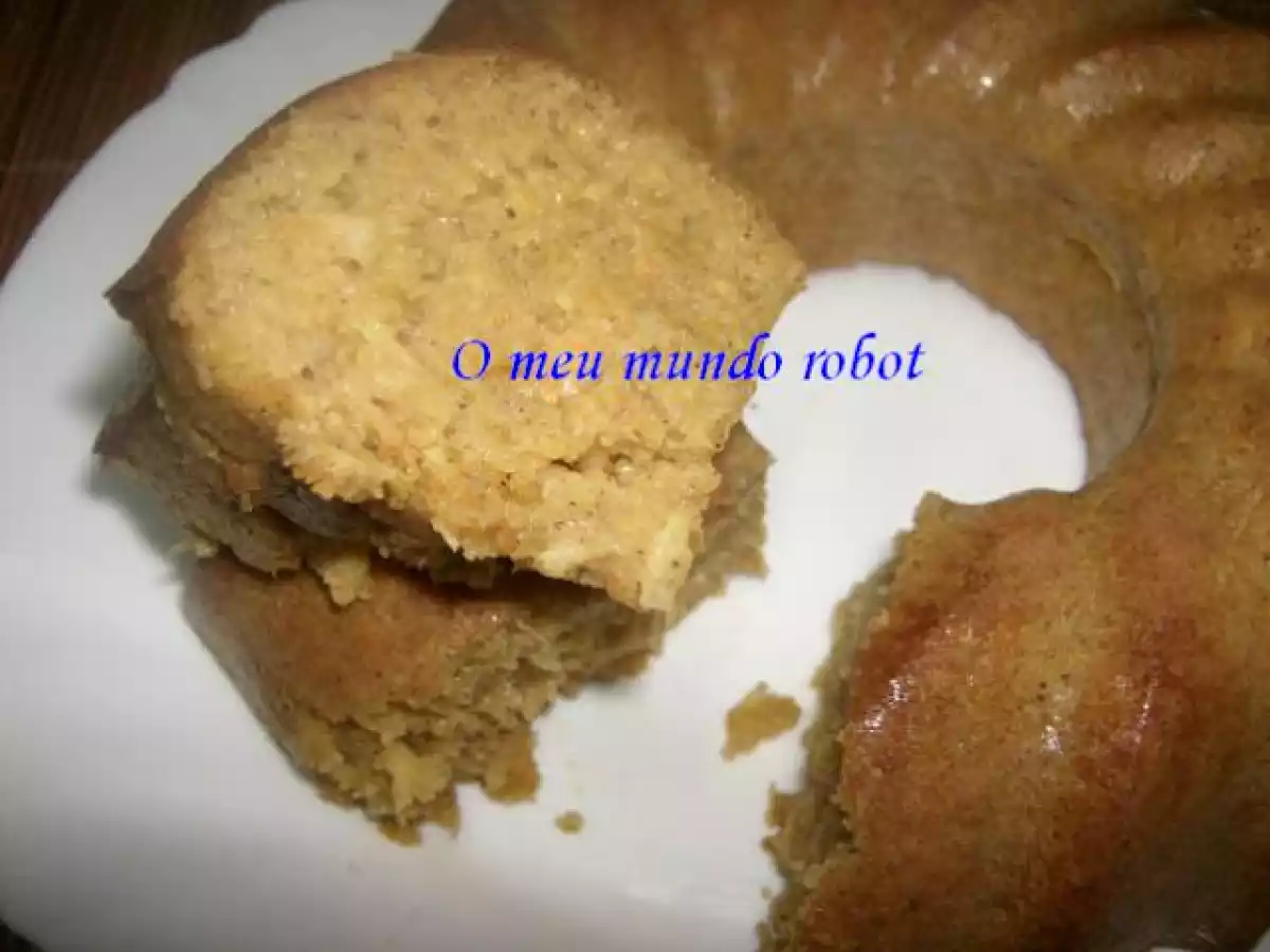Bolo de Abóbora, Cenoura e Ananás