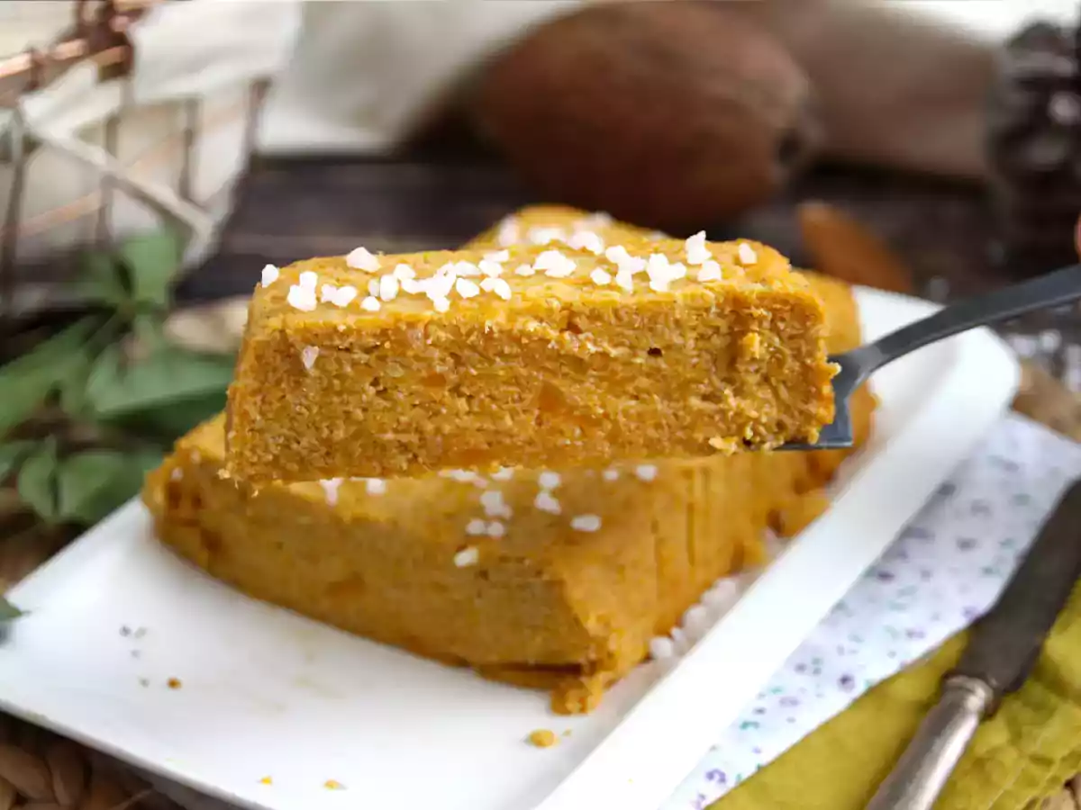 Bolo de abóbora com coco (fácil) - foto 2