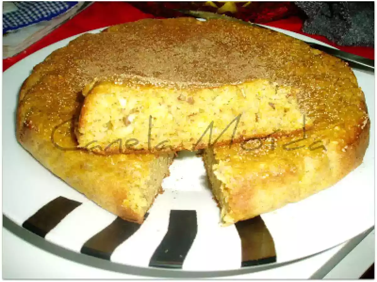 Bolo de abóbora e amêndoa
