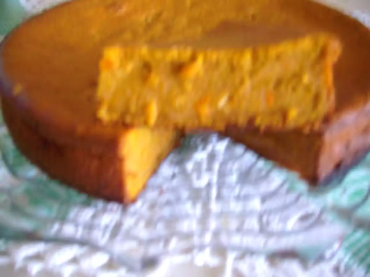 Bolo de abóbora e cenoura