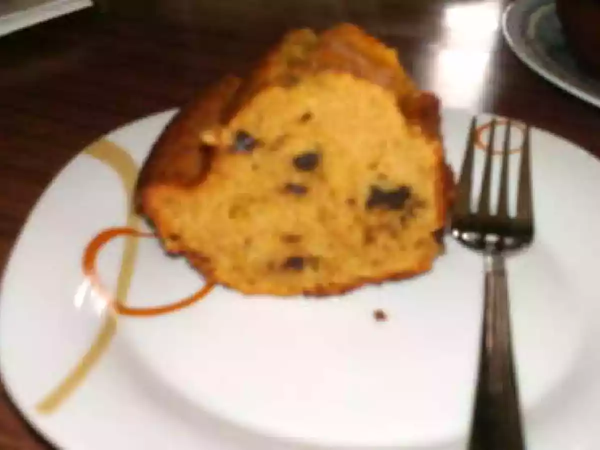 bolo de abobora e pepitas de chocolate - foto 2