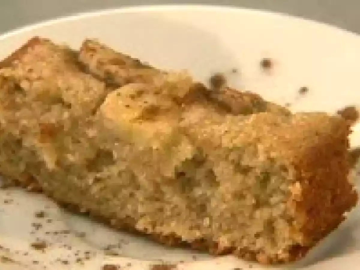 Bolo de Amaranto com Banana (ovo-lacto)