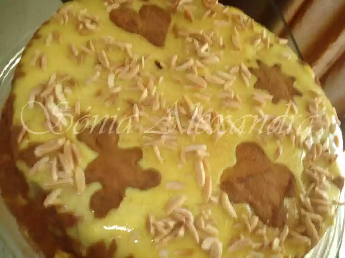 BOLO DE AMÊNDOA COM COBERTURA DE CREME DE CUSTARD, CANELA E AMÊNDOA TORRADA... - foto 13