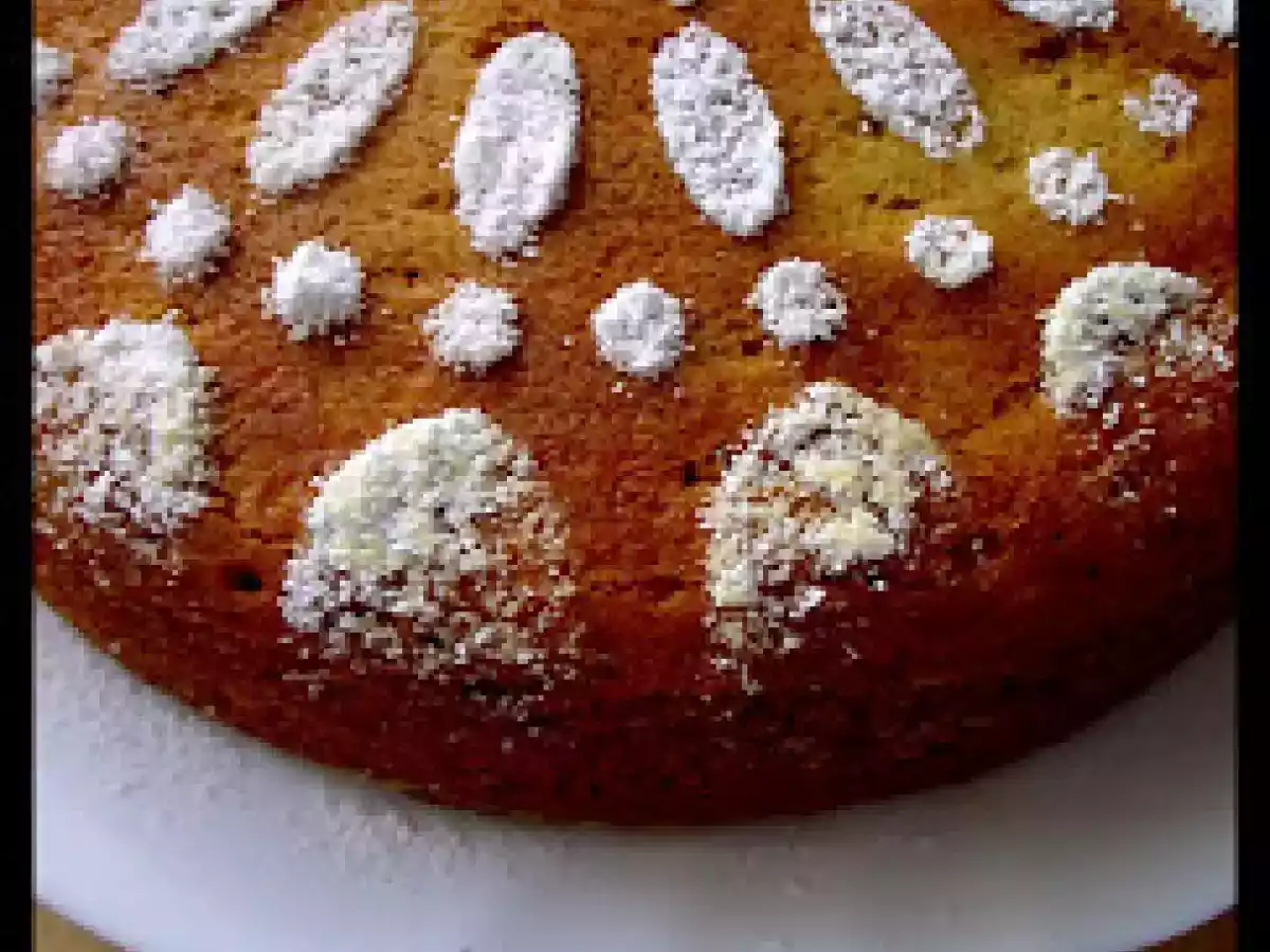 Bolo de amêndoa e cenoura