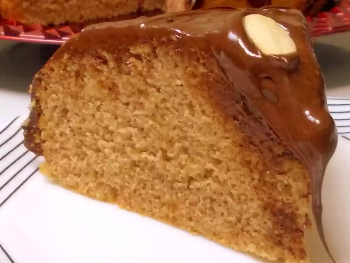 Bolo de Amêndoa e Chocolate - foto 2