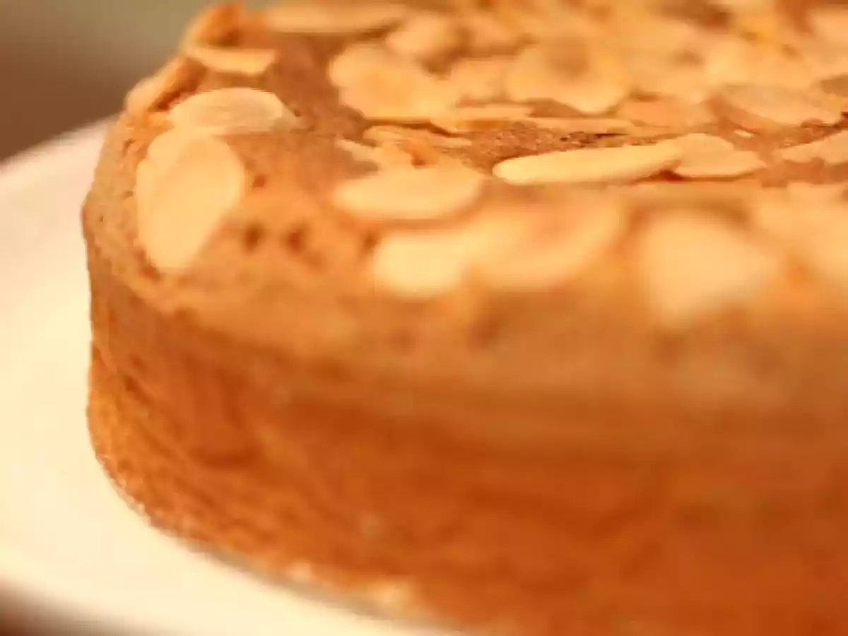 Bolo de Amêndoas e Laranja