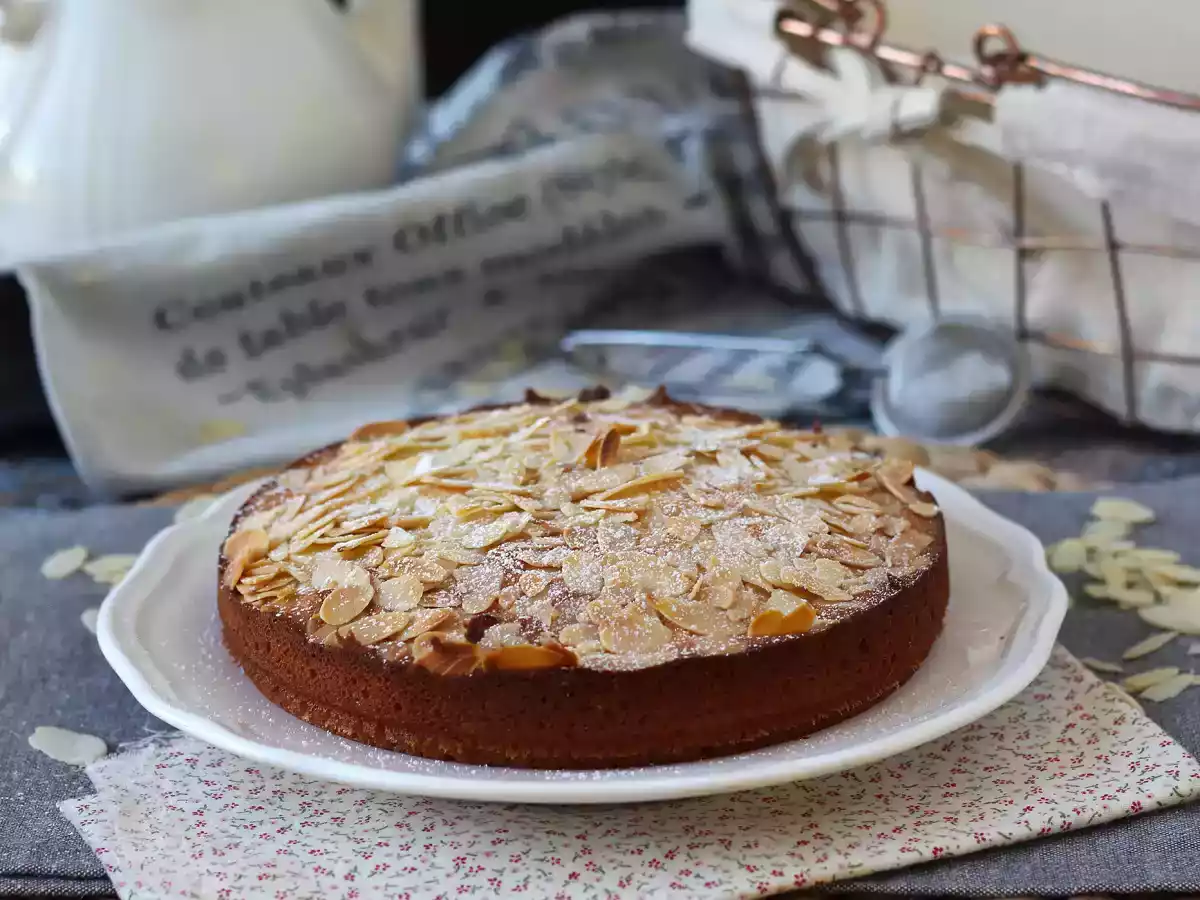 Bolo de amêndoas super fofinho - foto 2