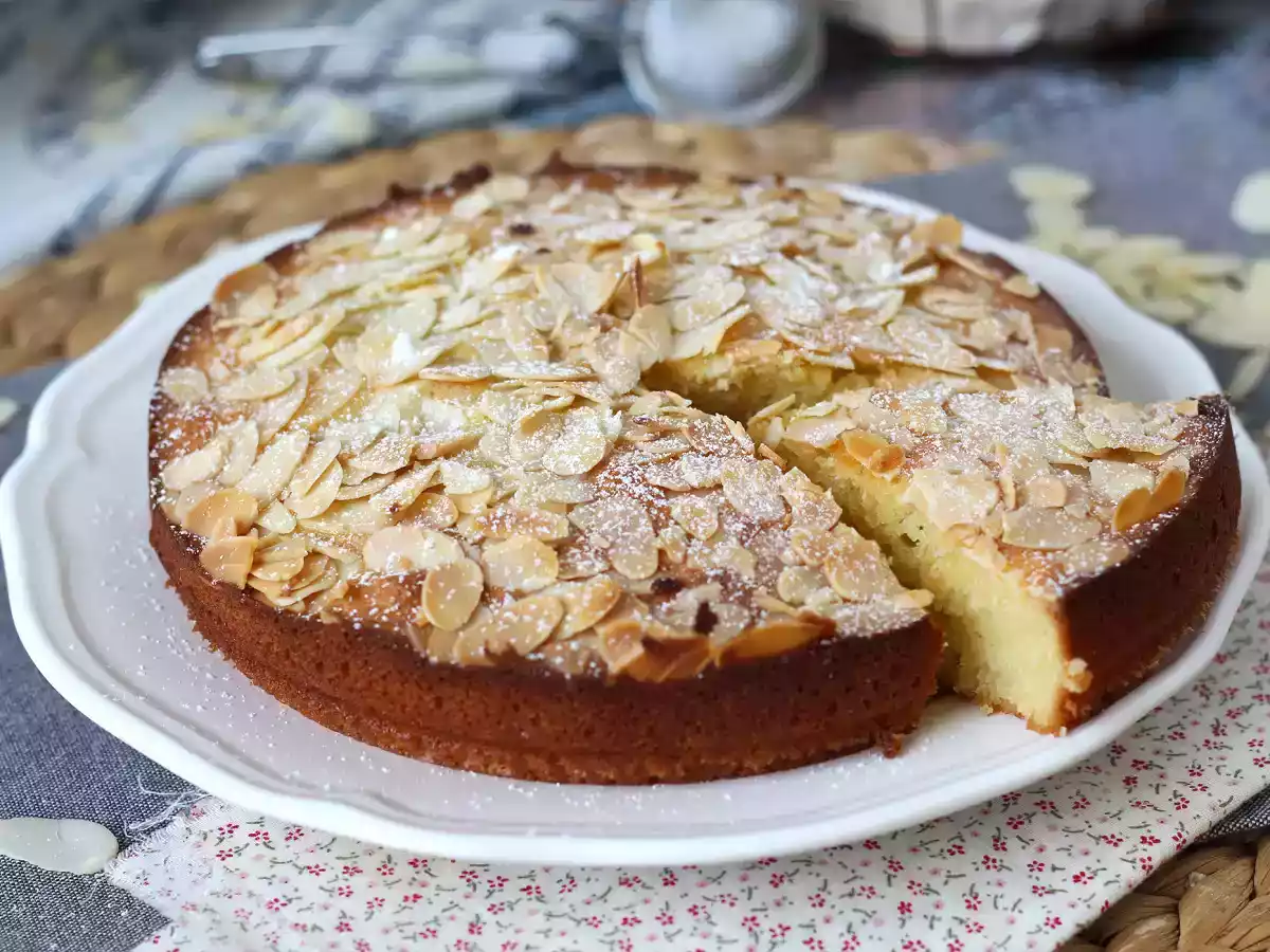 Bolo de amêndoas super fofinho - foto 9