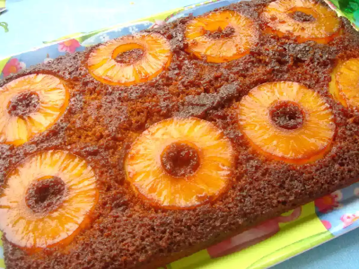 Bolo de ananás da mamã