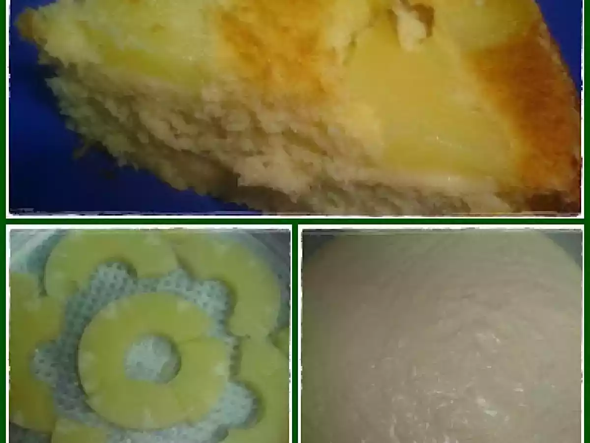 Bolo de Ananás e Coco