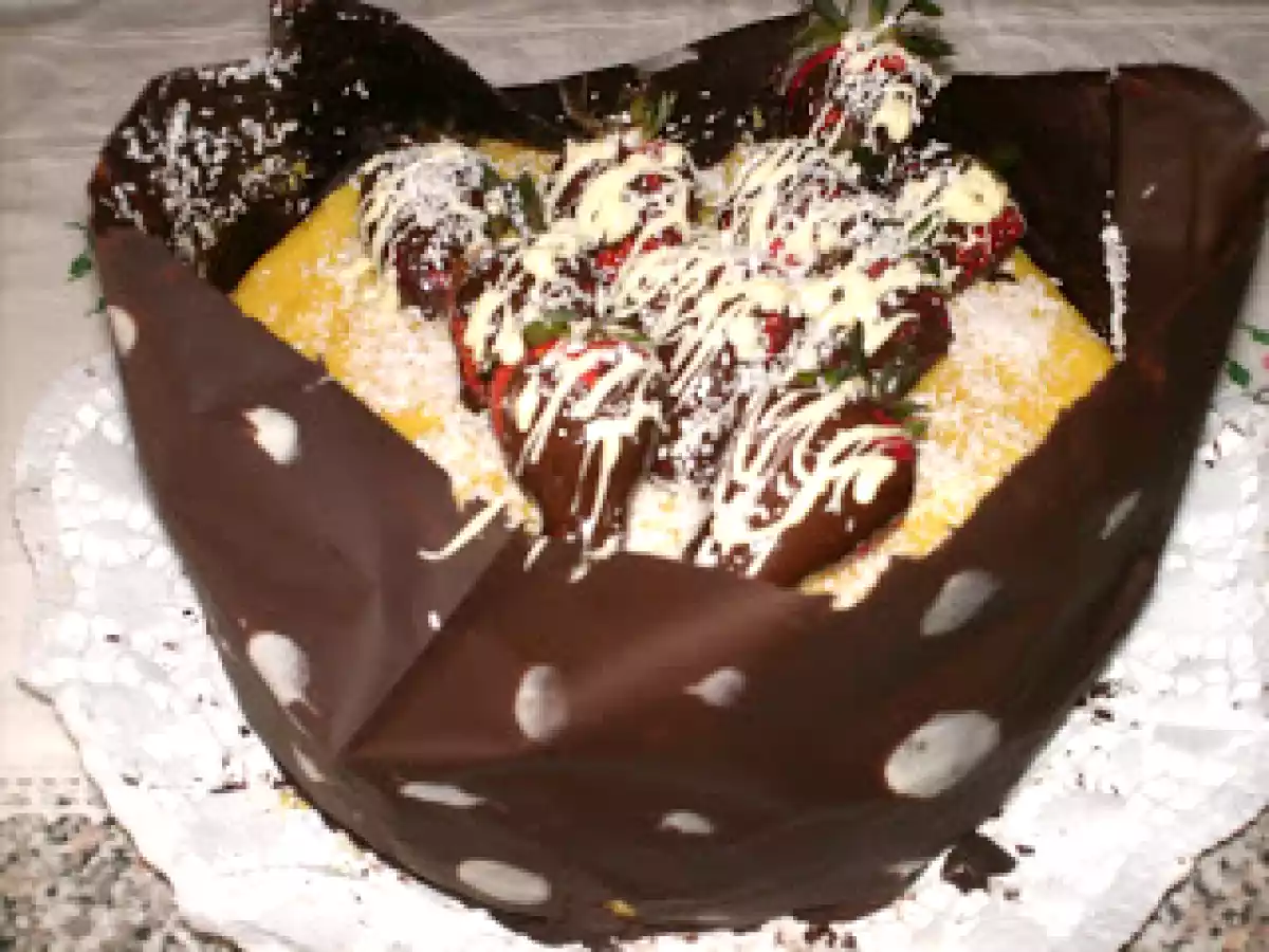 Bolo de aniversário da minha mãe
