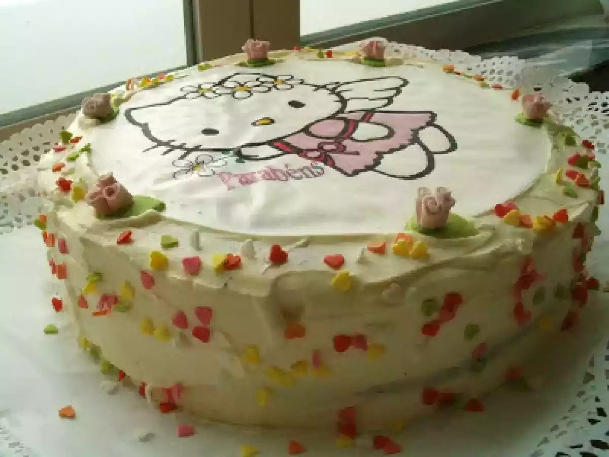 Bolo de aniversário da minha sobrinha