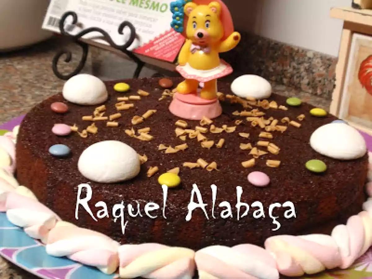 Bolo de Aniversário da Sara - para a Escola