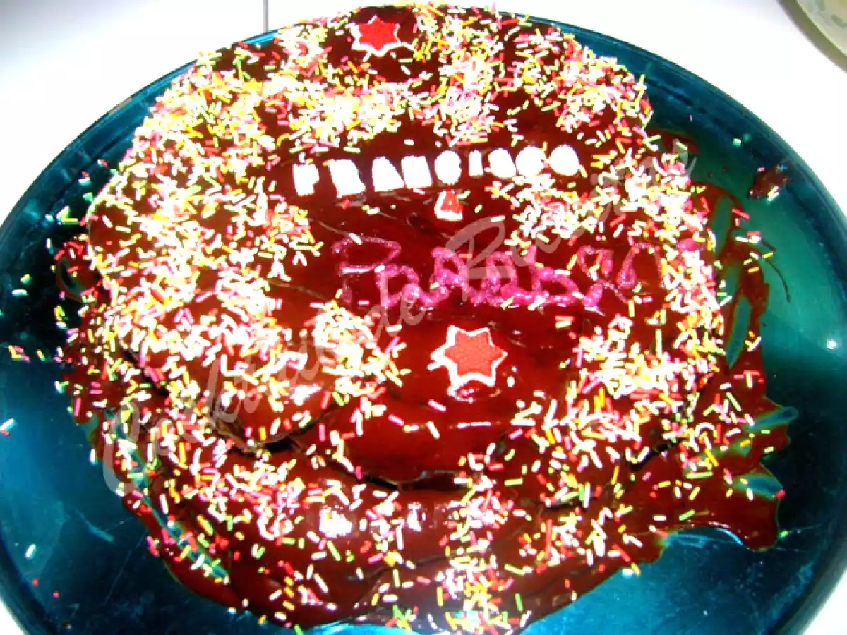 Bolo de Aniversário do meu filho inspirado num Bolo de Chocolate da Nigella - foto 3