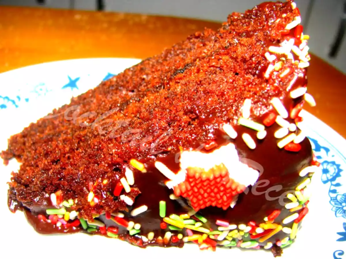Bolo de Aniversário do meu filho inspirado num Bolo de Chocolate da Nigella - foto 4