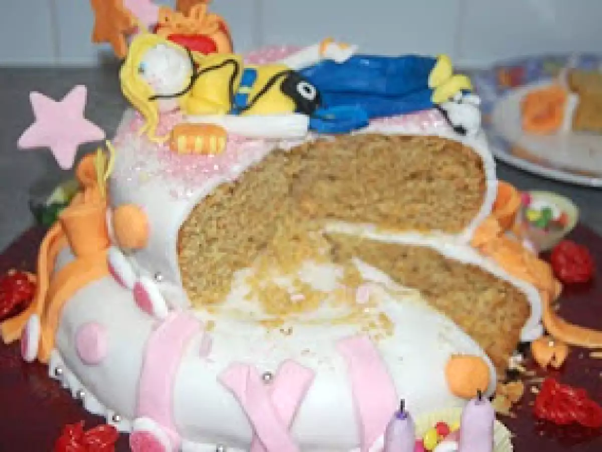 Bolo de aniversário para a Tati.... - foto 3