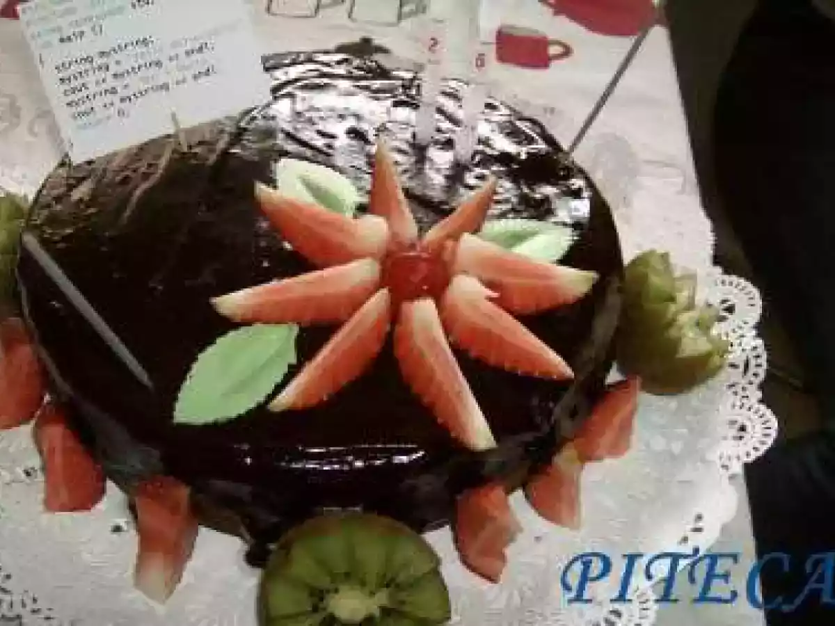 Bolo de aniversário vegan