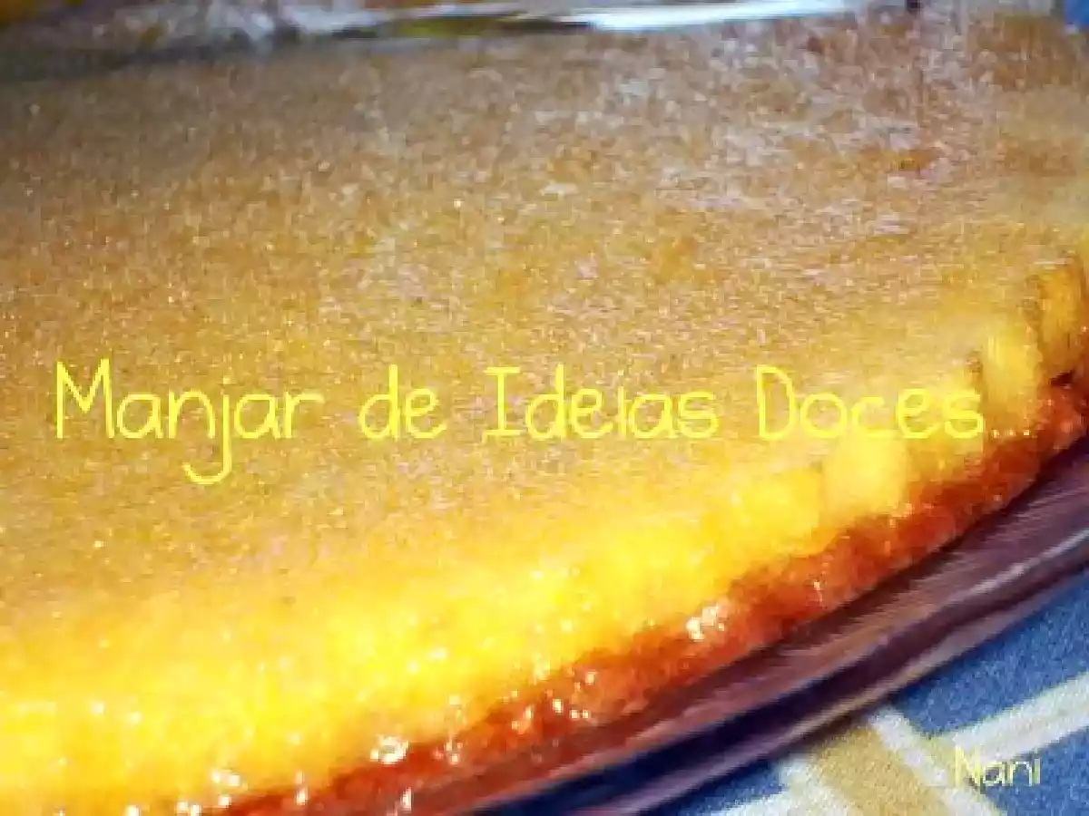 Bolo de Avelã e Sémola de Milho - Dia Amarelo