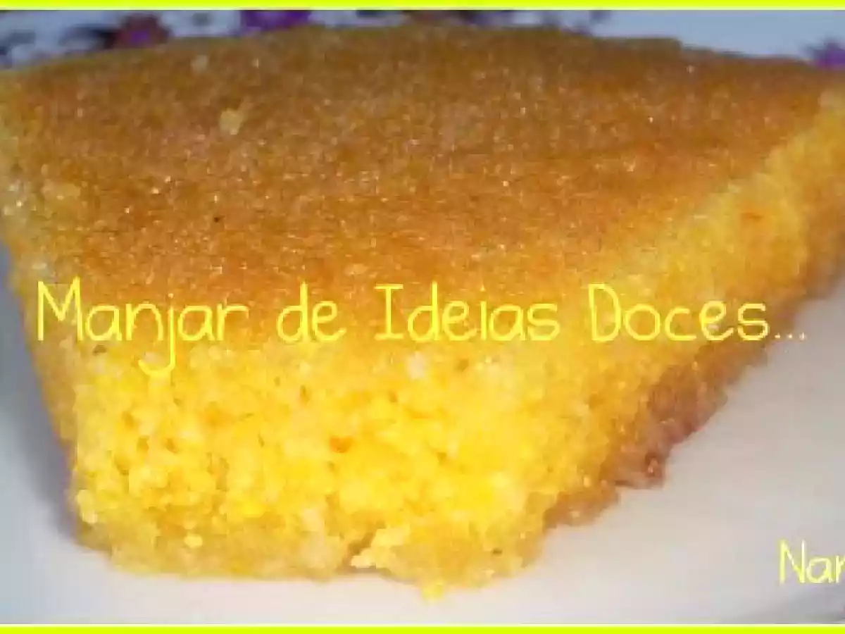 Bolo de Avelã e Sémola de Milho - Dia Amarelo - foto 2