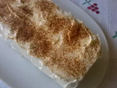 Bolo de banana ao rum