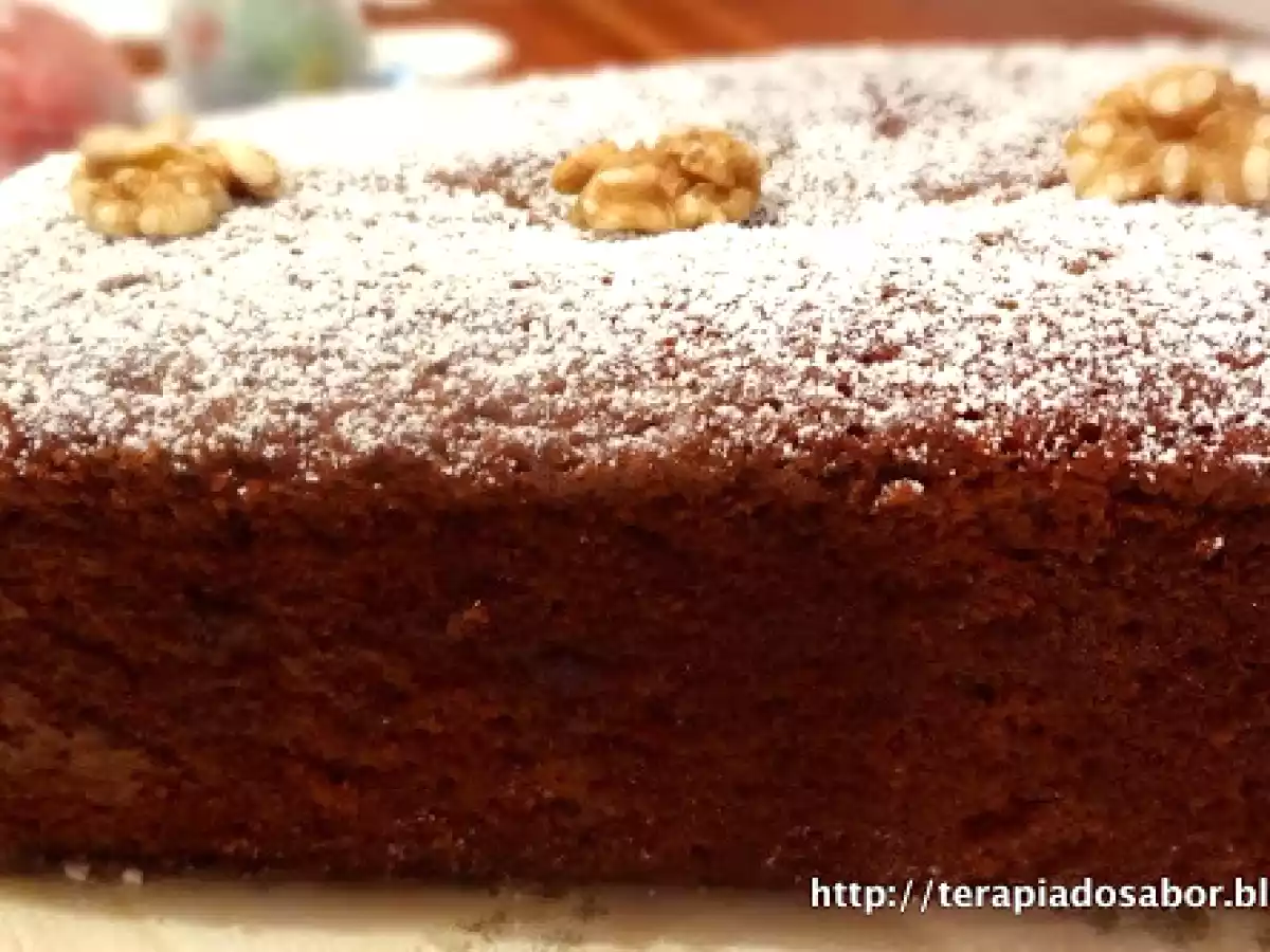 Bolo de Banana com Passas e Nozes
