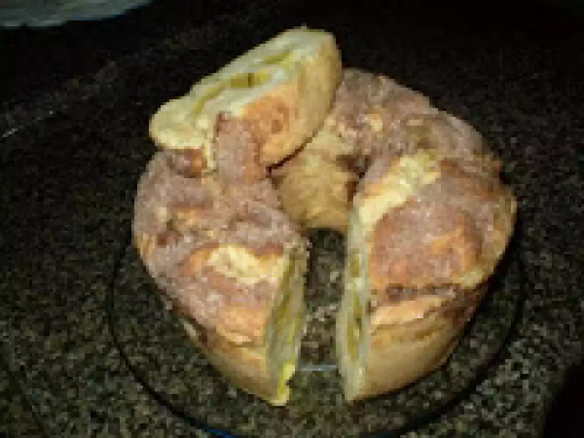 Bolo de Banana e canela
