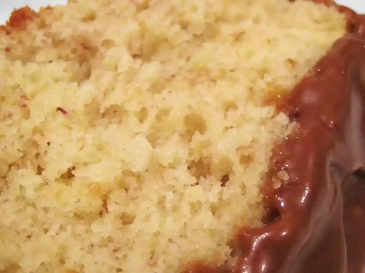Bolo de Banana e Caramelo