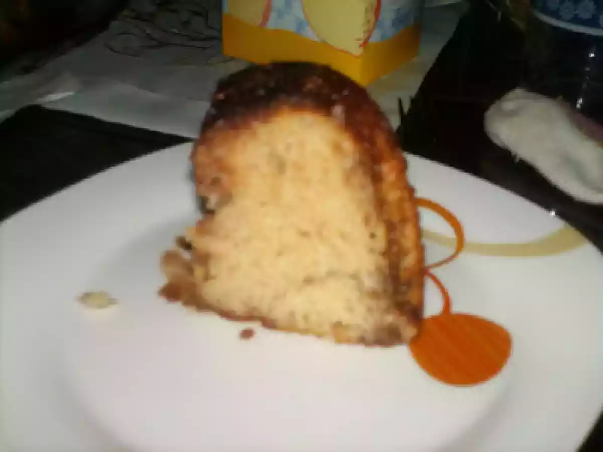 Bolo de banana e iogurte